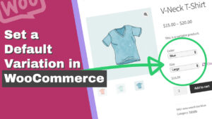 Read more about the article How to Set a Default Variation in WooCommerce