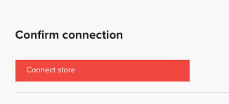 Confirm store connection