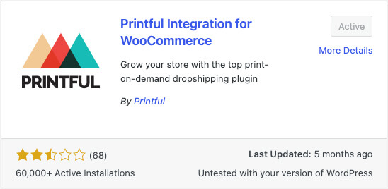 Printful integration for WooCommerce Plugn