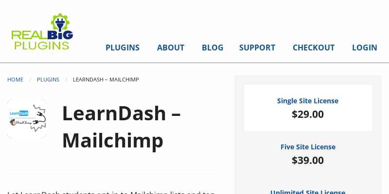 LearnDash – Mailchimp