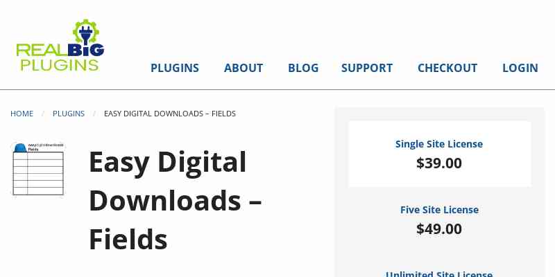 Easy Digital Downloads – Fields