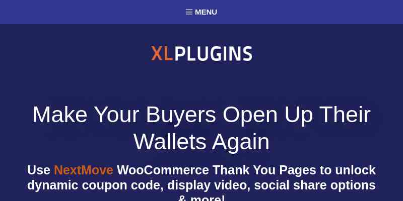 WooCommerce Thank You Page – NextMove
