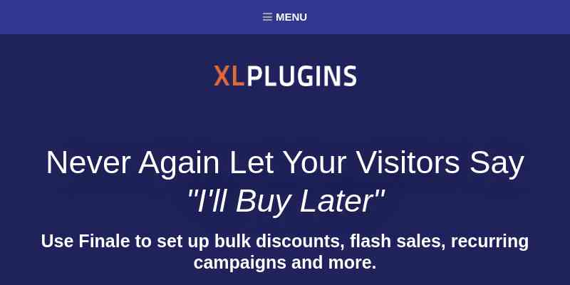Finale – WooCommerce Sales Countdown Timer & Discount Plugin