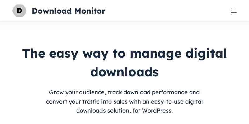 Download Monitor – Buttons