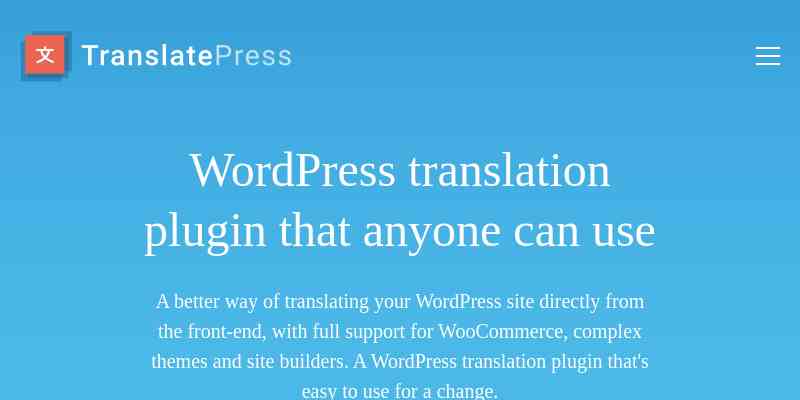 TranslatePress – Browse as other role Add-on