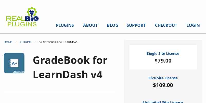 GradeBook for LearnDash