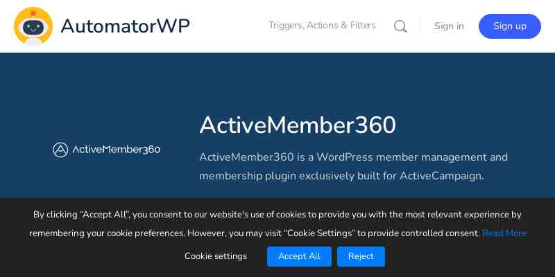 AutomatorWP – ActiveMember360