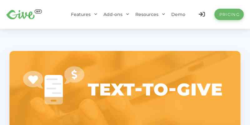 Give – Text-to-Give