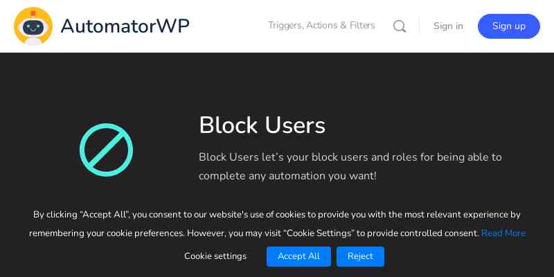 AutomatorWP – Block Users
