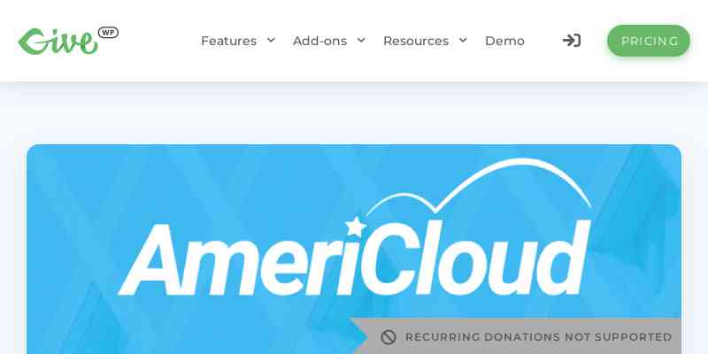Give – AmeriCloud Payments