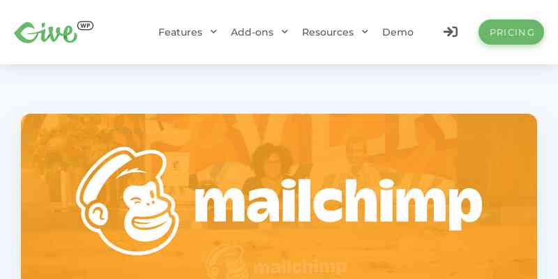 Give – MailChimp