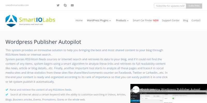 WordPress Publisher Autopilot