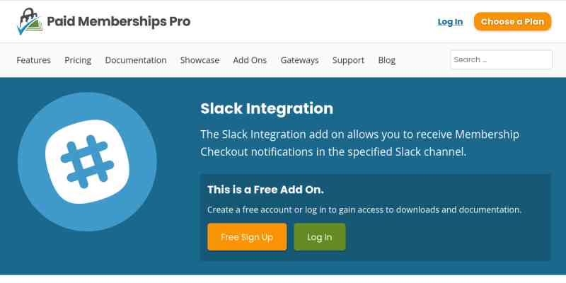 Paid Memberships Pro – Slack Integration