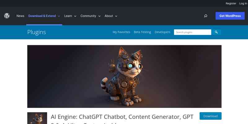 AI Engine: ChatGPT Chatbot, Content Generator, GPT 3 & 4, Ultra-Customizable (Pro)
