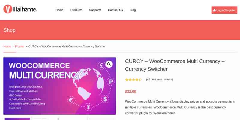 CURCY – WooCommerce Multi Currency Premium