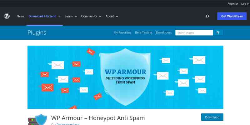 WP Armour Extended – Honeypot Anti Spam
