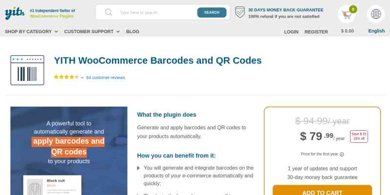 YITH WooCommerce Barcodes Premium