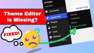 Read more about the article How to Fix the Theme File Editor is Missing in WordPress