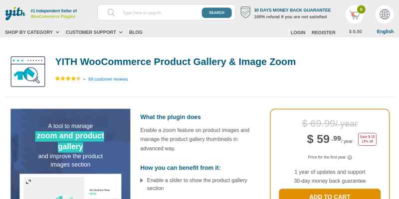 YITH WooCommerce Product Gallery & Image Zoom Premium