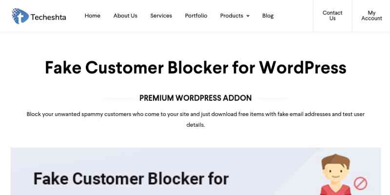 Fake Customer Blocker