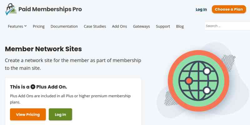 Paid Memberships Pro – Member Network Sites Add On
