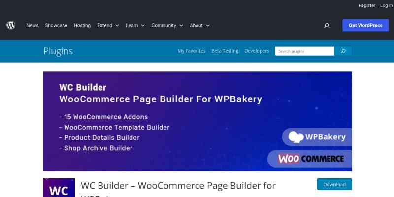 WC Builder Pro – WooCommerce Page Builder for WPBakery