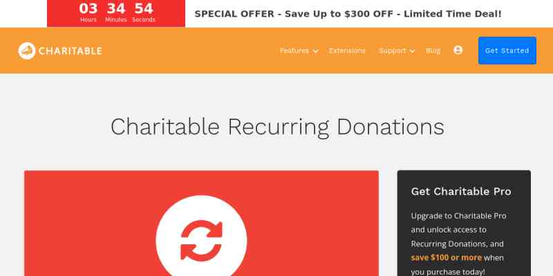 Charitable – Recurring Donations