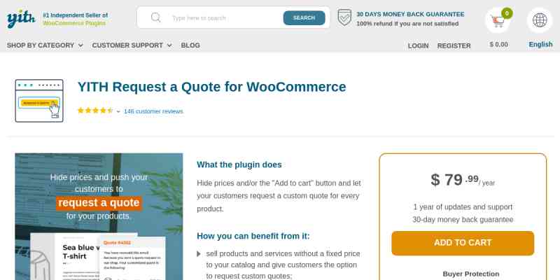YITH Request a Quote for WooCommerce Premium