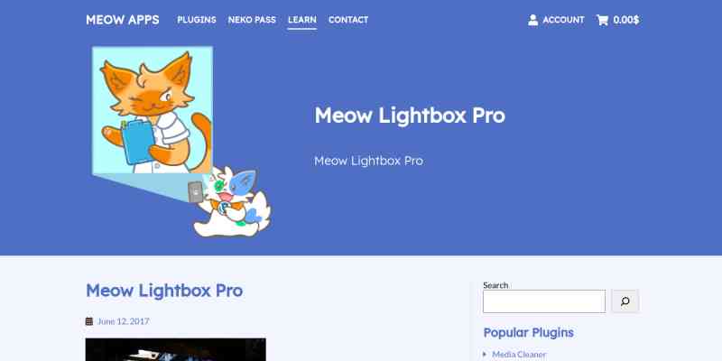 Meow Lightbox (Pro)