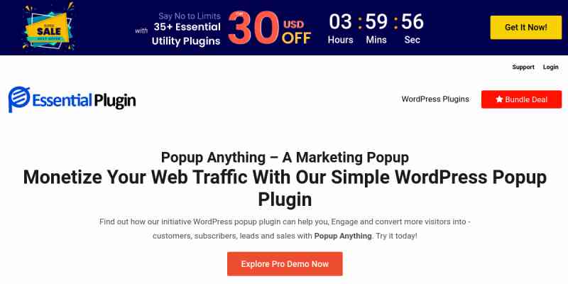Popup Anything Pro – A Marketing Popup