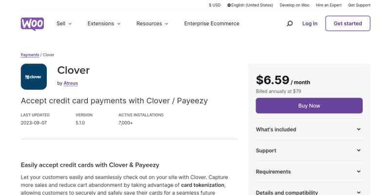 WooCommerce Clover (formerly First Data Payeezy Gateway)