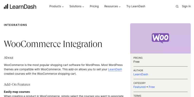 LearnDash LMS – WooCommerce Integration