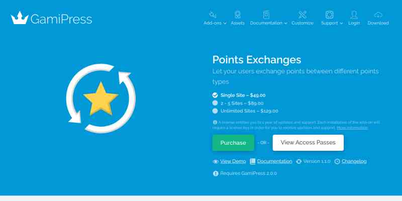 GamiPress – Points Exchanges