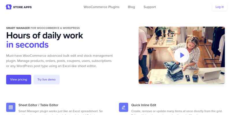 Smart Manager – WooCommerce Advanced Bulk Edit, Inventory Management & more…