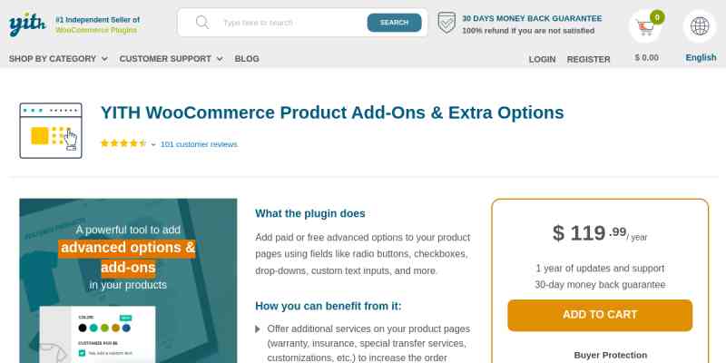 YITH WooCommerce Product Add-ons & Extra Options Premium