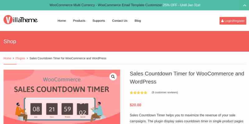 Sales Countdown Timer Premium for WooCommerce and WordPress