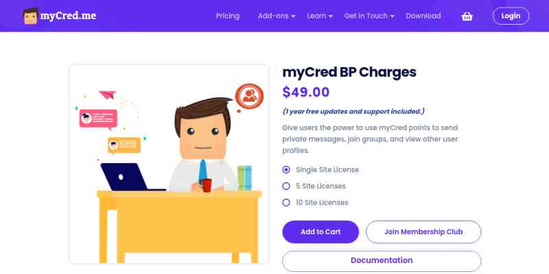 myCred BP Charges
