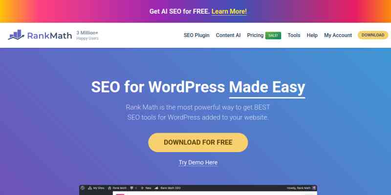 Rank Math SEO