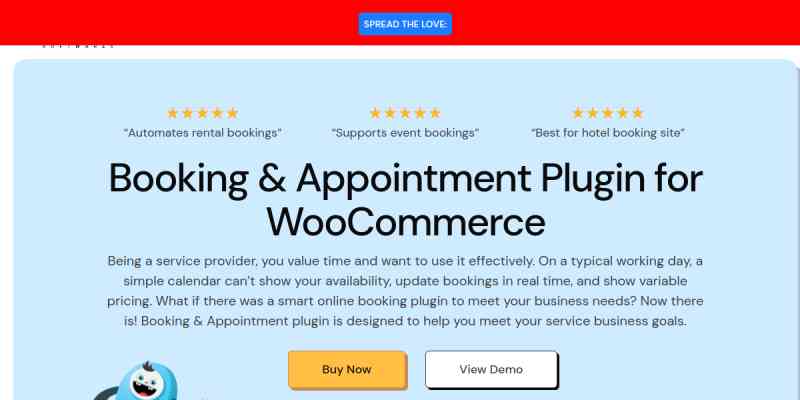 Booking & Appointment Plugin for WooCommerce