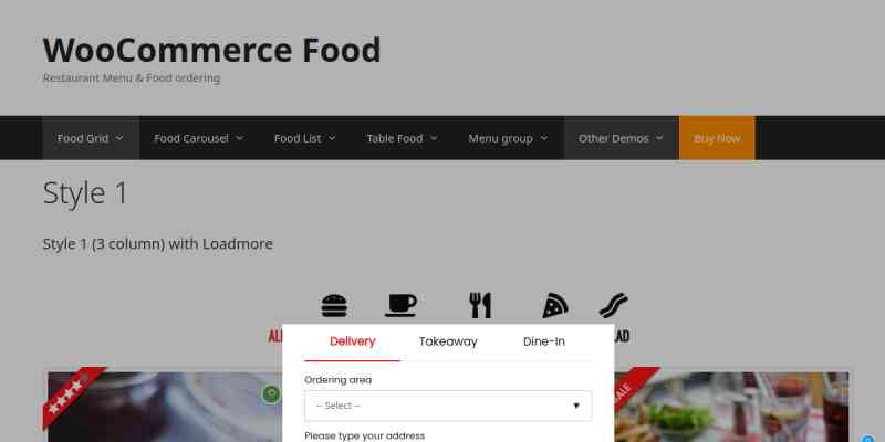 WooCommerce Food Order Calendar
