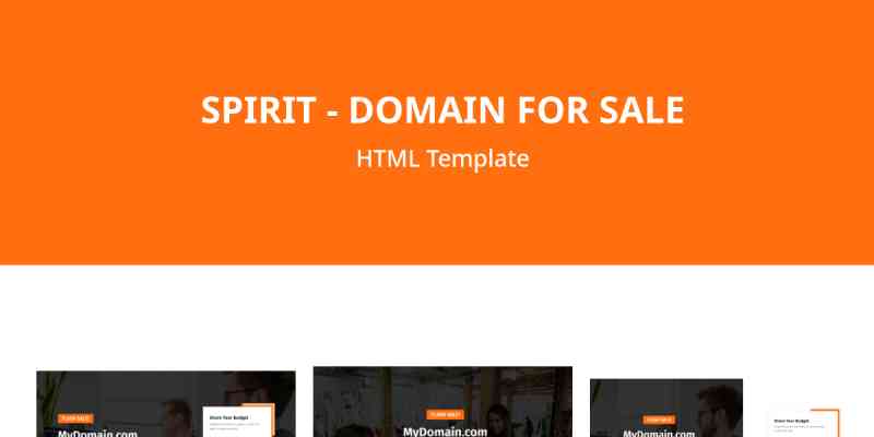 Spirit – Domain for Sale for WordPress