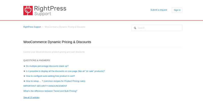 WooCommerce Dynamic Pricing & Discounts