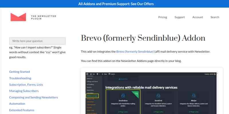 Newsletter – Brevo