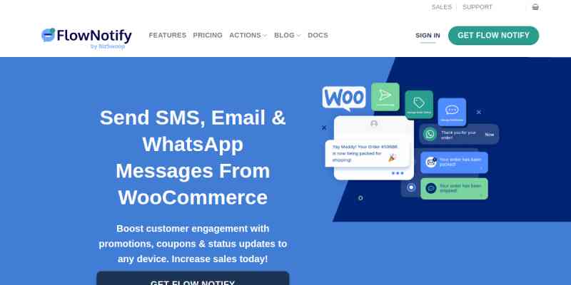 Flow Notify for WooCommerce