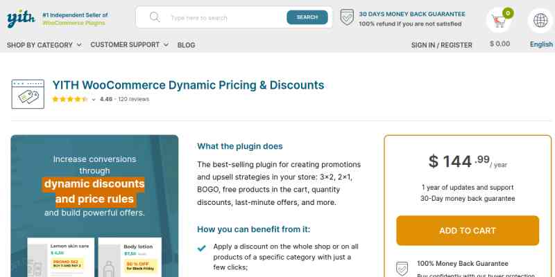 YITH WooCommerce Dynamic Pricing & Discounts Premium
