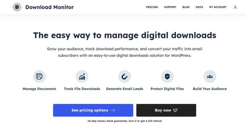 Download Monitor – WPForms Lock