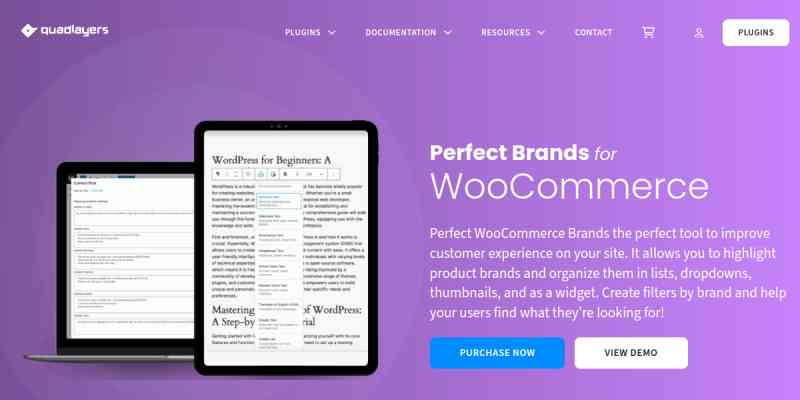 Perfect Brands for WooCommerce
