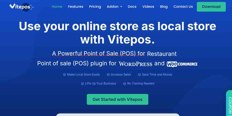 Vitepos Pro – Point of sale (POS) for WooCommerce