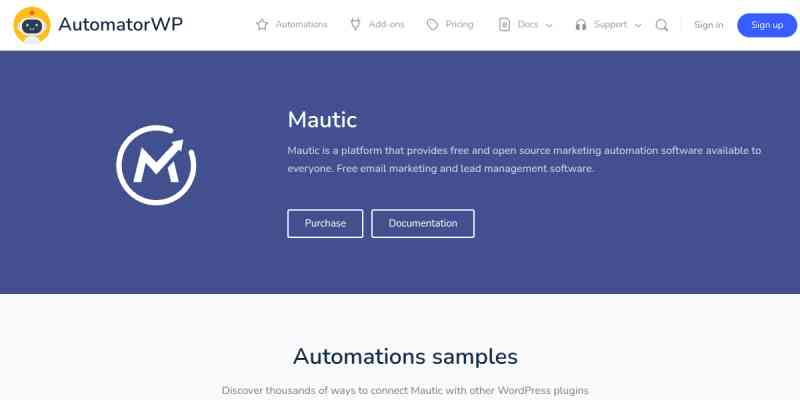 AutomatorWP – Mautic