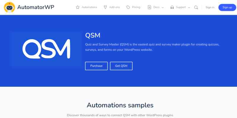AutomatorWP – QSM